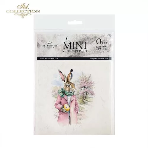 Rizspapír 14,8x14,8cm 6db/cs