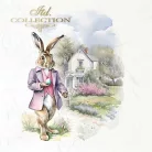 Rizspapír 14,8x14,8cm 6db/cs