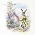 Rizspapír 14,8x14,8cm 6db/cs