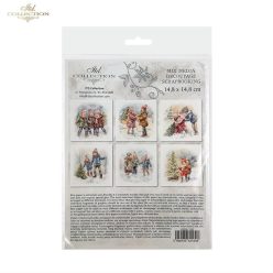 Rizspapír 14,8x14,8cm 6db/cs