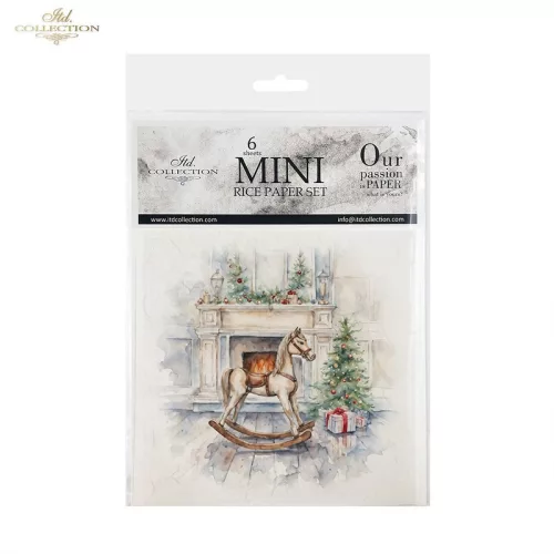 Rizspapír 14,8x14,8cm 6db/cs