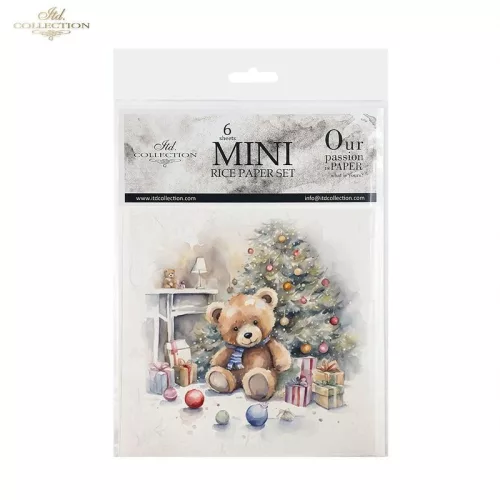 Rizspapír 14,8x14,8cm 6db/cs