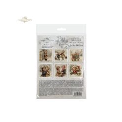 Rizspapír 14,8x14,8cm 6db/cs