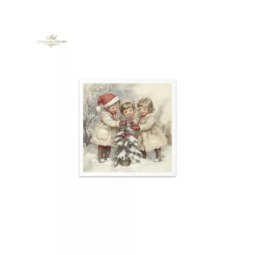 Rizspapír 14,8x14,8cm 6db/cs