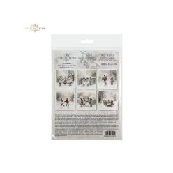 Rizspapír 14,8x14,8cm 6db/cs