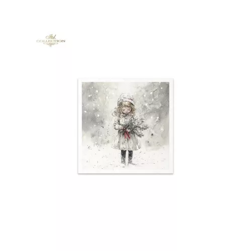 Rizspapír 14,8x14,8cm 6db/cs