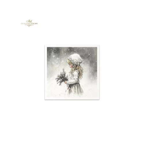 Rizspapír 14,8x14,8cm 6db/cs