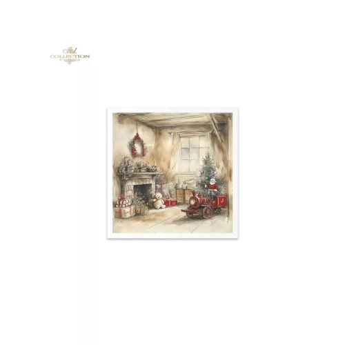 Rizspapír 14,8x14,8cm 6db/cs