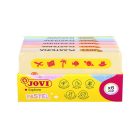 Plastilina tálca gyurma 6x50g válogatott pasztell színekben