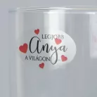 Matrica átlátszó - anyák napi vegyes 24db/lap