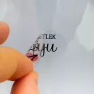 Matrica átlátszó - anyák napi vegyes 24db/lap