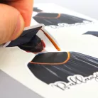 Matrica - ballagásodra fiú 6db/lap