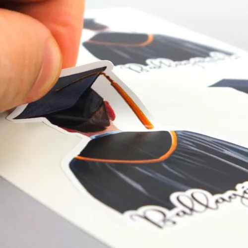 Matrica - ballagásodra fiú 6db/lap