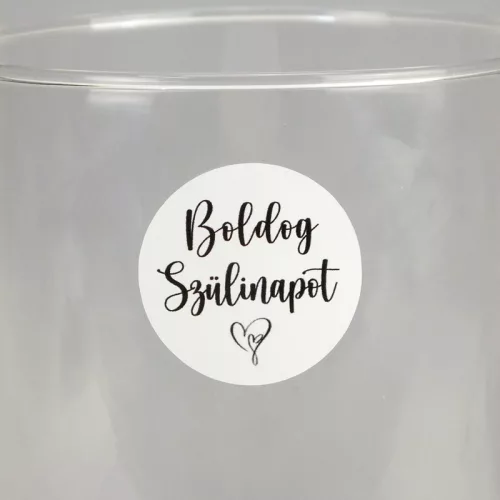 Matrica - boldog szülinapot 28db/lap