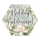 Matrica - Boldog születésnapot 3 forma 15db/lap