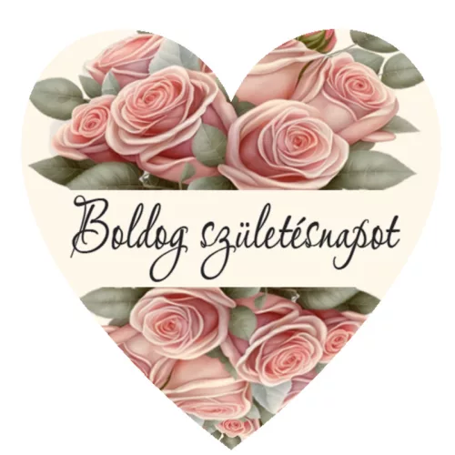 Matrica - Boldog születésnapot 3 forma 15db/lap