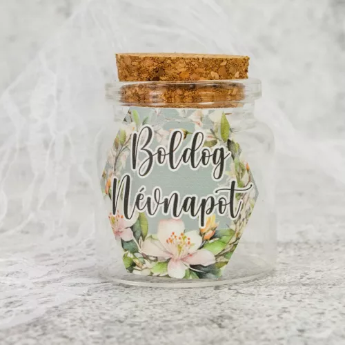 Matrica - Boldog névnapot 3 forma 15db/lap