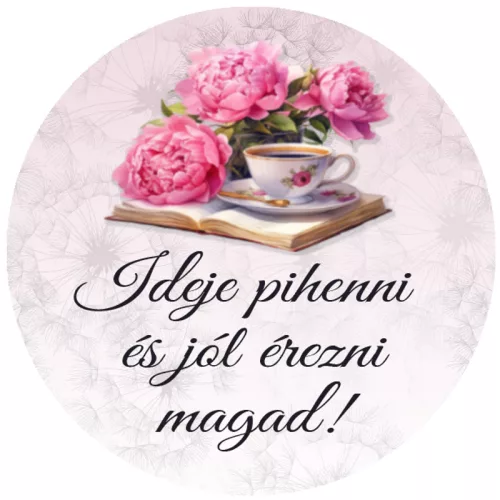 Matrica - Nyugdíjas kerek matricák 15db/lap