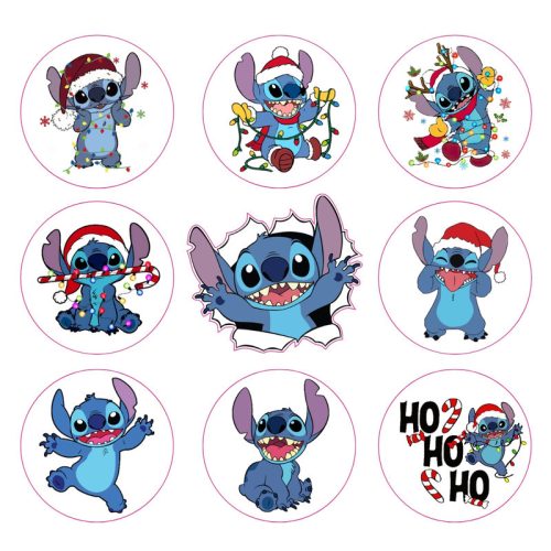 Matrica - Stitch figurák 15db/lap