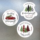 Matrica - Karácsonyi csomag matricák 3 féle 15db/lap