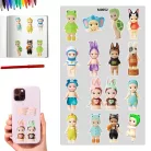 Matrica - Sonny angel - kék 12db/lap