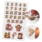 Matrica - Mézi adventi készülődés - átlátszó 29db/lap