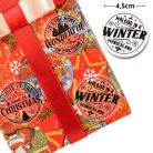 Matrica - Átlátszó karácsonyi matrica 15db/lap