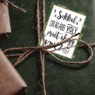 Matrica - Ajándékcsomagra matrica humoros 15db/lap