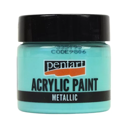 Metál akrilfesték 50ml türkiz