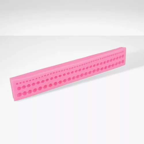 Szilikon nyomóforma, lágy - Gyöngysor