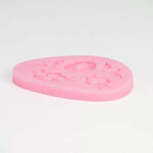 Szilikon nyomóforma lágy kulcslyukak