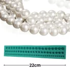 Szilikon tégla forma lánc minta zöld