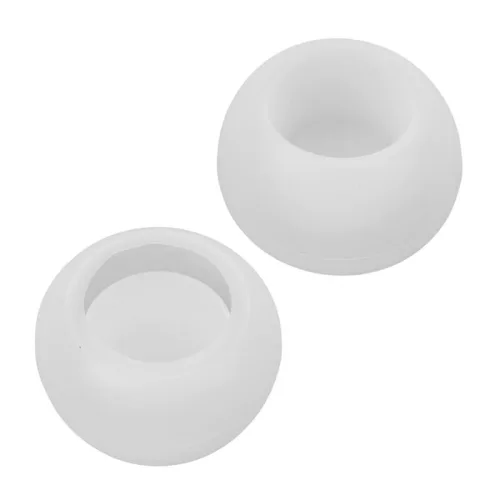 Professzionális szilikon öntoforma, átlátszó, mécsestartó 5,7 x 8,7 cm