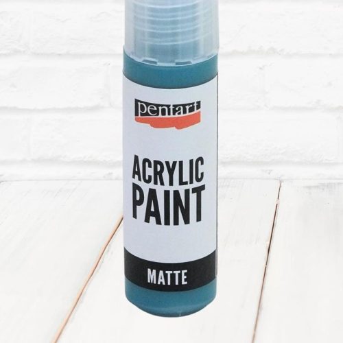 Matt akrilfesték 20ml türkizkék